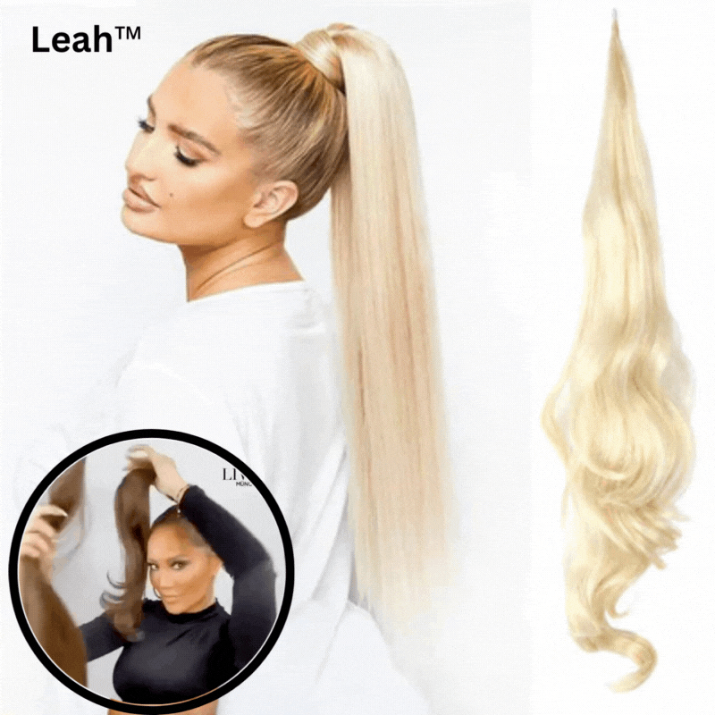 Leah™ | Doppelte Pferdeschwanzfrisur für mehr Volum Sicher und bequem