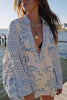 Rochella™ – Satiniertes Set mit einzigartigem Print und Quasten-Details