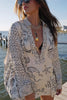 Rochella™ – Satiniertes Set mit einzigartigem Print und Quasten-Details