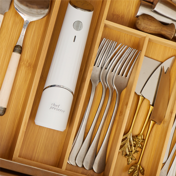 Chef Preserve™ Kompakter Vakuumierer | Lebensmittel bis zu 5× länger frisch halten