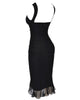 Charlotte™ | Rüschensatz Midi-Kleid - TikTok Exklusiv