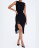 Charlotte™ | Rüschensatz Midi-Kleid - TikTok Exklusiv