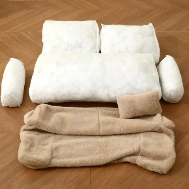 CalmiNest™ – Luxus Wohlfühlsofa für Haustiere