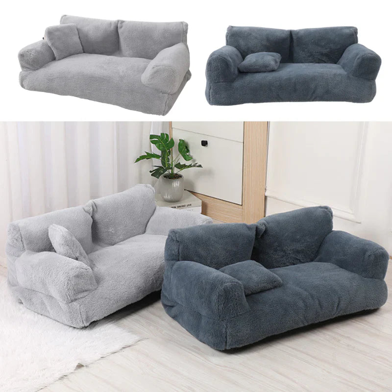 CalmiNest™ – Luxus Wohlfühlsofa für Haustiere