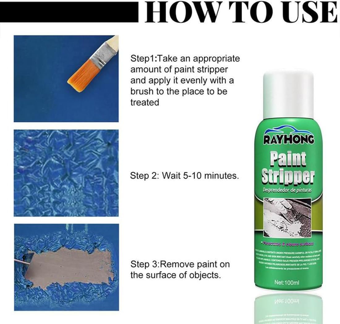 RayHong™ - Décapant pour peinture super rapide (sans toxines) | (1+1 GRATUIT)