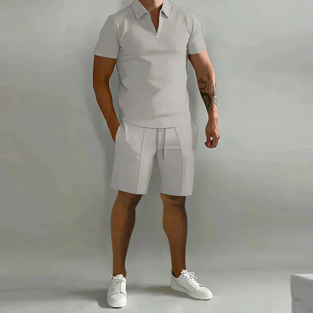 Polo-Set mit kurzer Hose