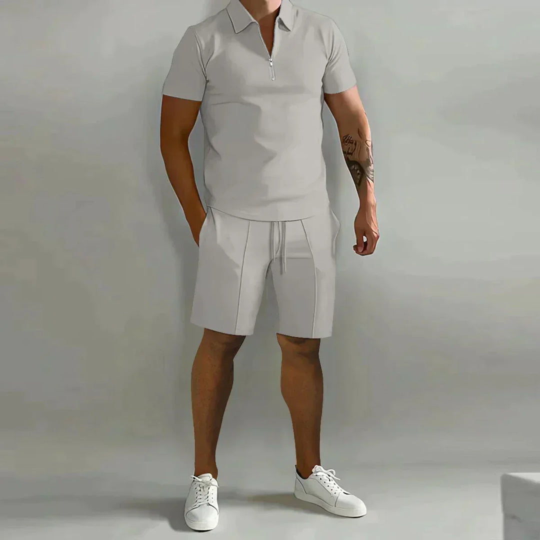 Polo-Set mit kurzer Hose