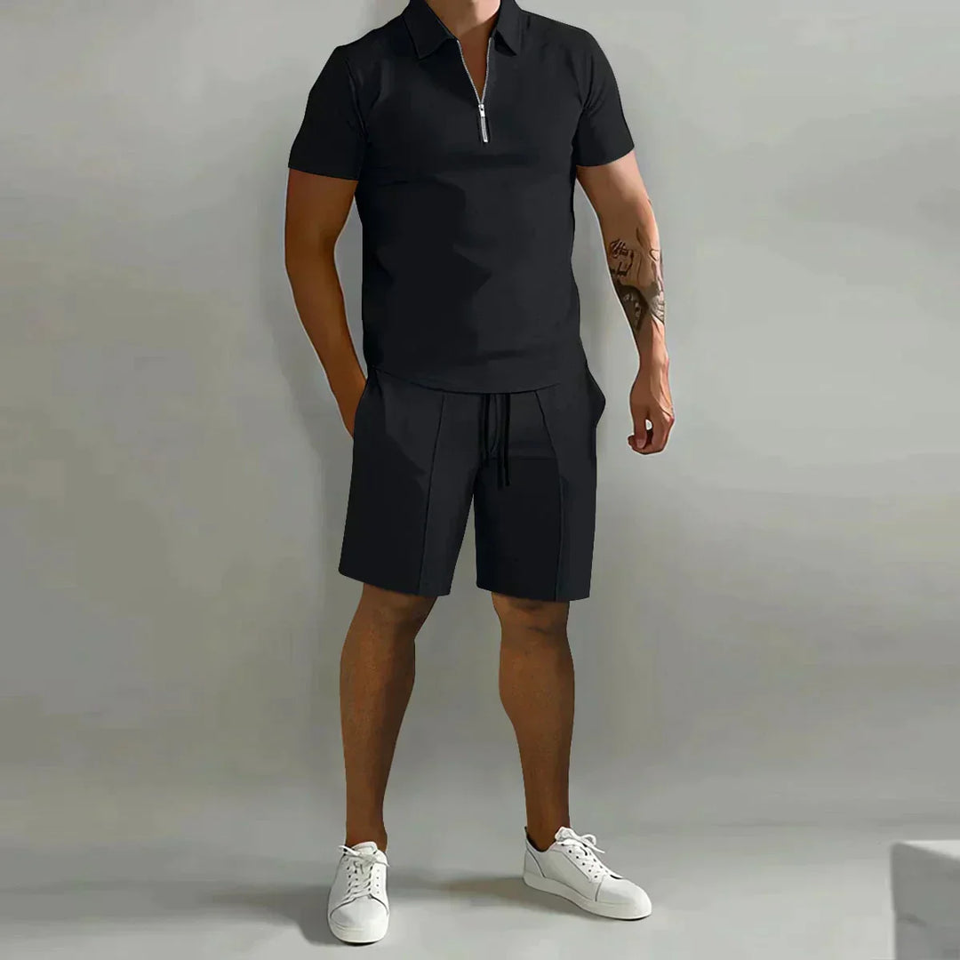 Polo-Set mit kurzer Hose