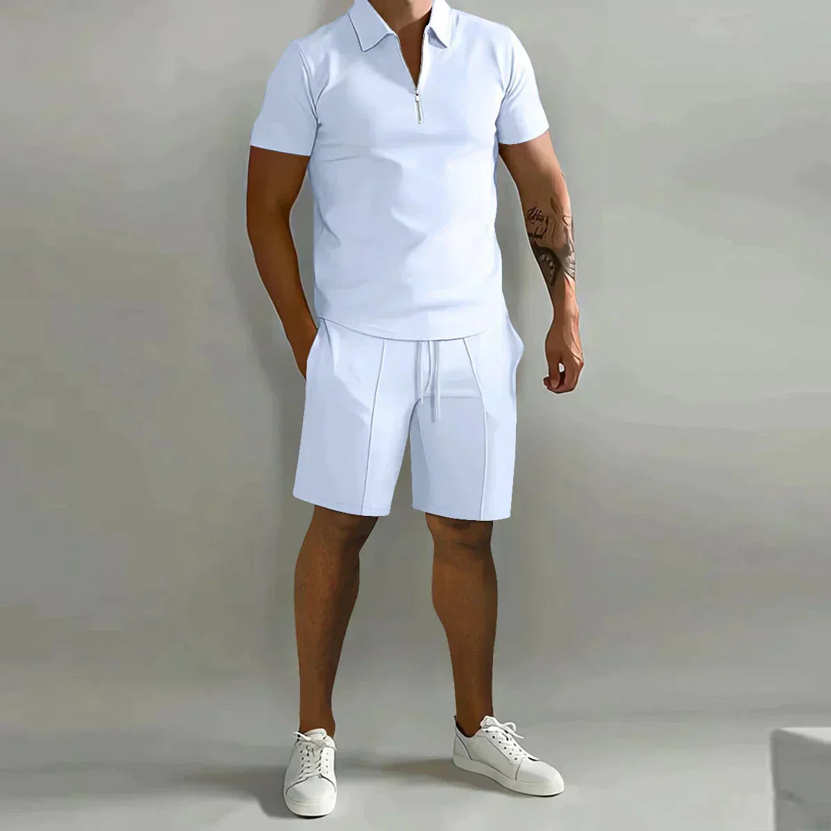 Polo-Set mit kurzer Hose