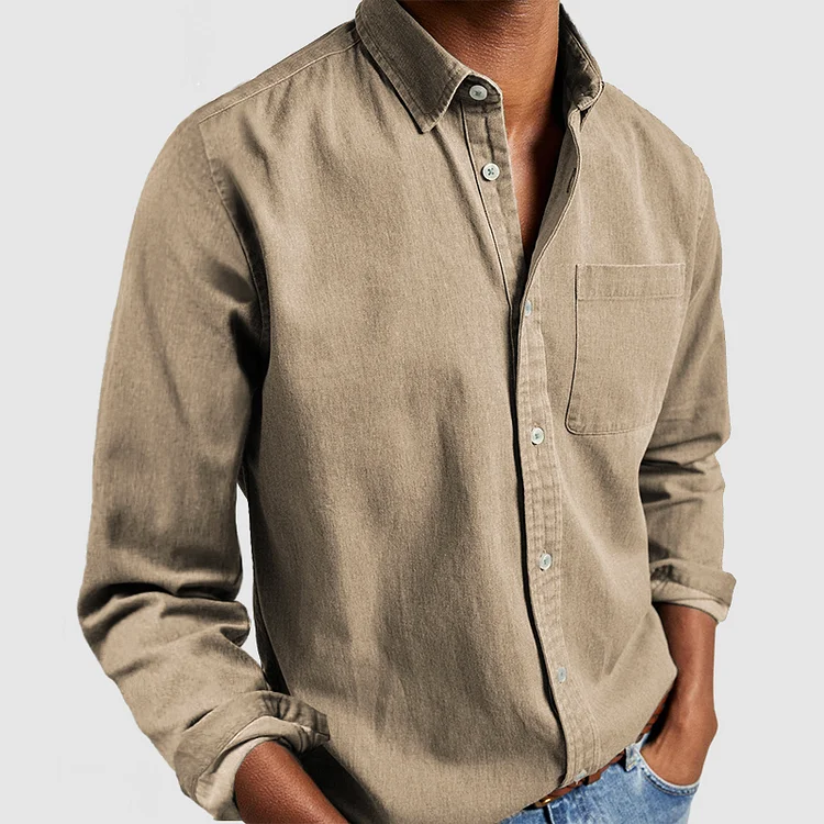Jacob - Premium Freizeitshirt mit langen Ärmeln