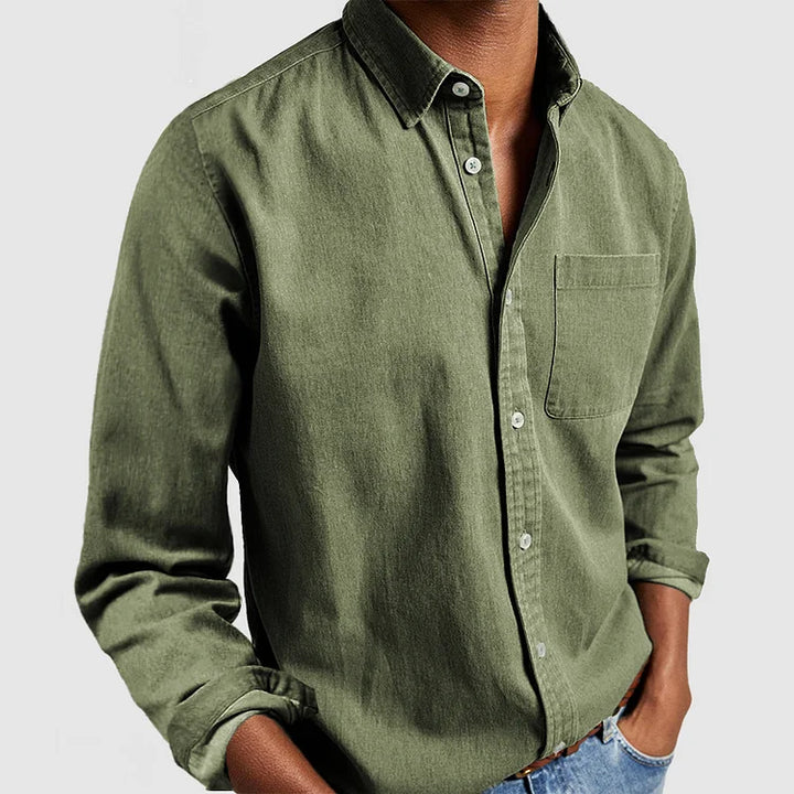 Jacob - Premium Freizeitshirt mit langen Ärmeln