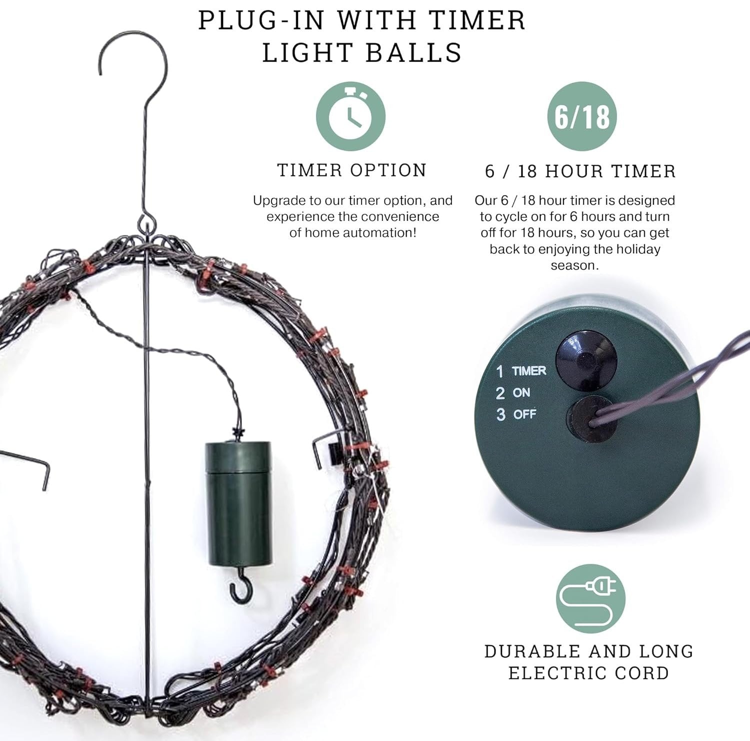 Wasserdichte Festbeleuchtung für drinnen und draußen!