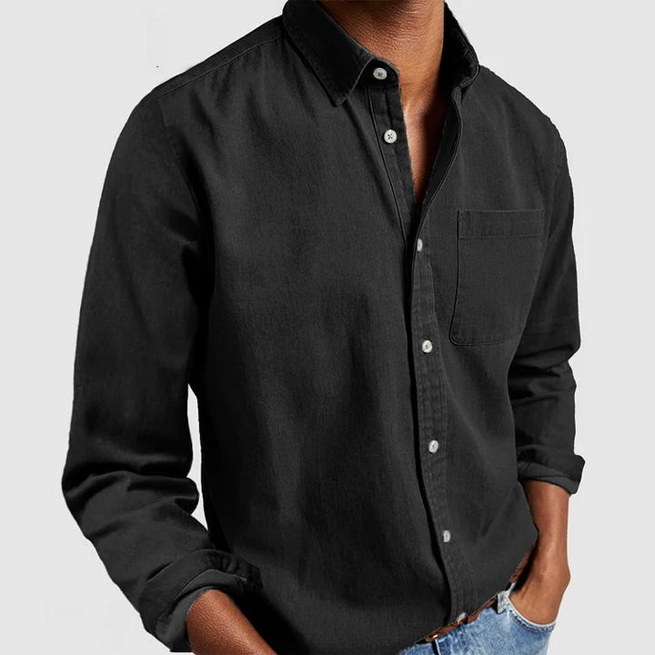 Jacob - Premium Freizeitshirt mit langen Ärmeln