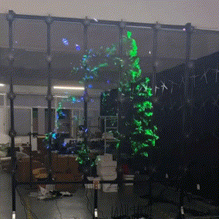 3D-Hologramm LED Lüfter Projektor