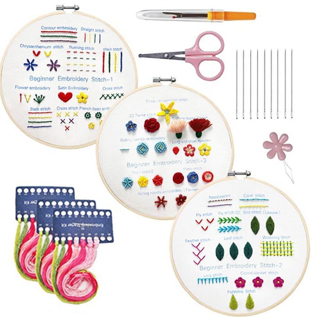 Stickerei-Set für Anfänger