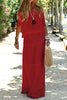 Seaside™ – Lässiges Off-Shoulder Maxikleid für den Strand