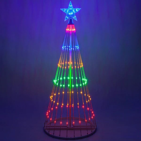 Outdoor LED-Lichterkette mit Bluetooth-App-Steuerung