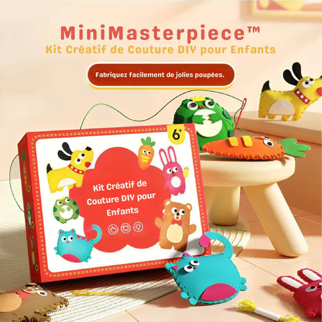 Kindergarten DIY Näh-Bastelsets für Kinder