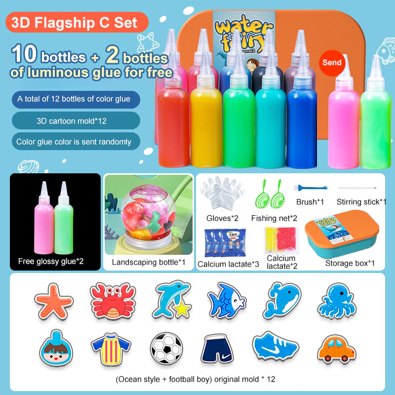 Magisches Wasser-Elfen-Spielzeugset: DIY STEM Spaß für Kinder | 🎁Das beste Weihnachtsgeschenk🎁