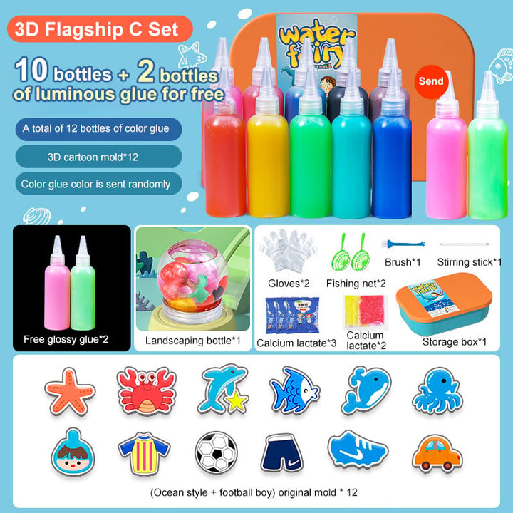 Magisches Wasser-Elfen-Spielzeugset: DIY STEM Spaß für Kinder | 🎁Das beste Weihnachtsgeschenk🎁