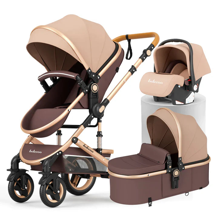 Kinderwagen 3-in-1 + Maxi Cosi und Tasche - Im Sonderangebot