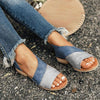 Zalirith™ – Stilvolle zweifarbige Sandalen mit offener Spitze
