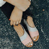 Zalirith™ – Stilvolle zweifarbige Sandalen mit offener Spitze