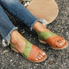 Zalirith™ – Stilvolle zweifarbige Sandalen mit offener Spitze