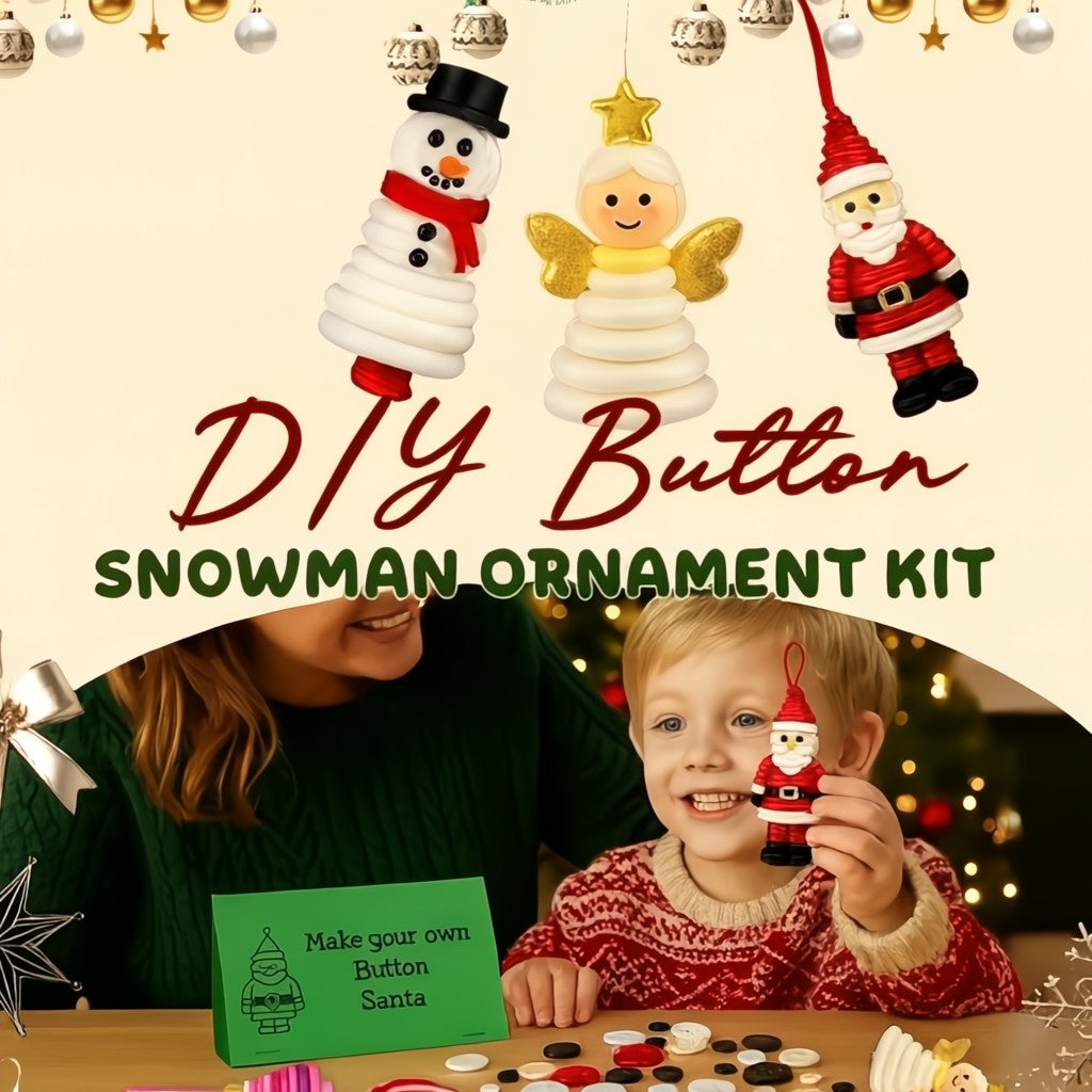 DIY-Schneemann-Set – Kreativer Familienspaß