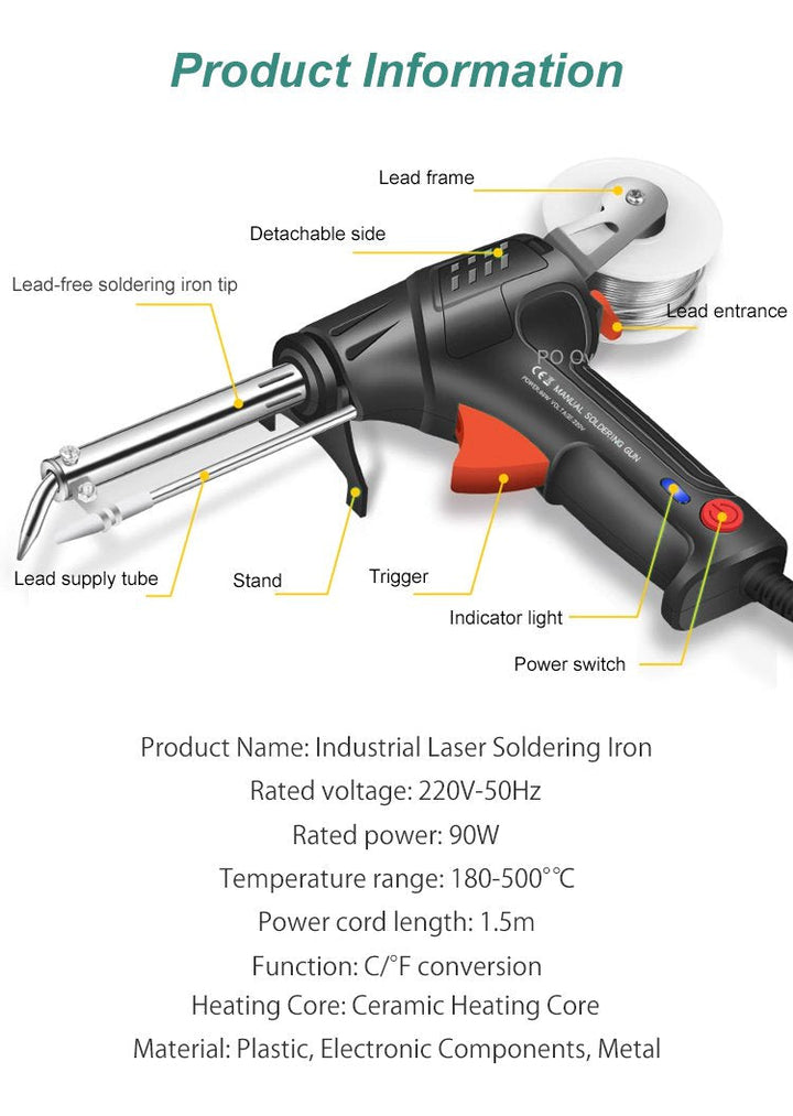 HeatFusion | Präzisions-Laser-Soldering Gun