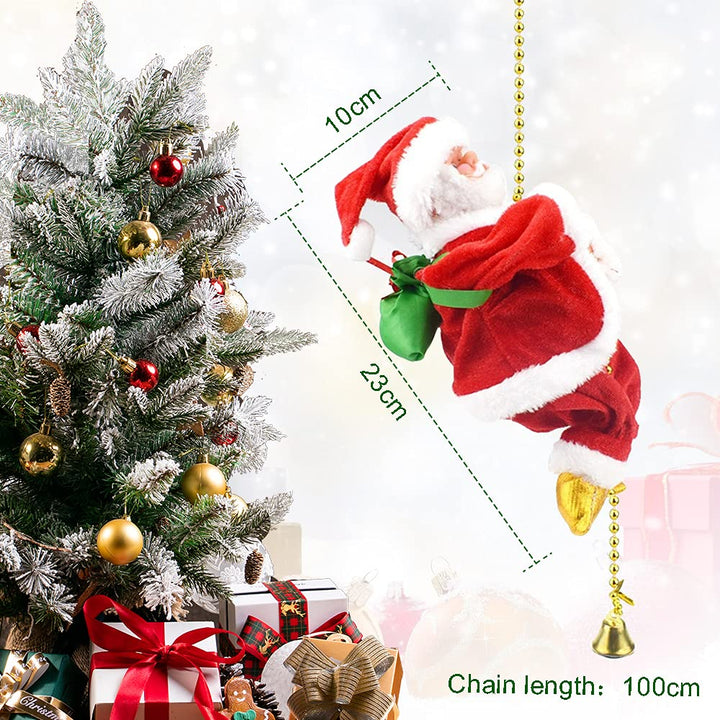 Früher Weihnachtsverkauf -50% Rabatt - Musikalischer kletternder Weihnachtsmann