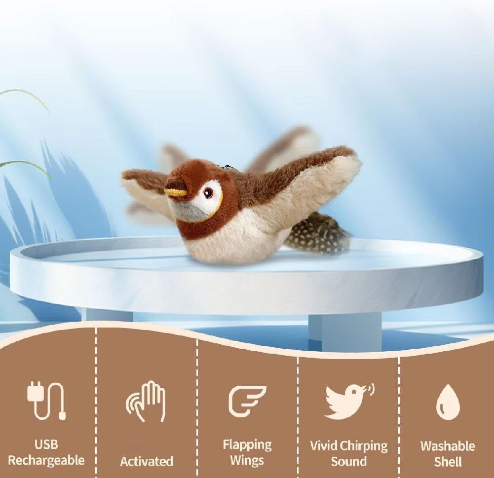 ChirpBuddy – Interaktives Vogelspielzeug für Katzen
