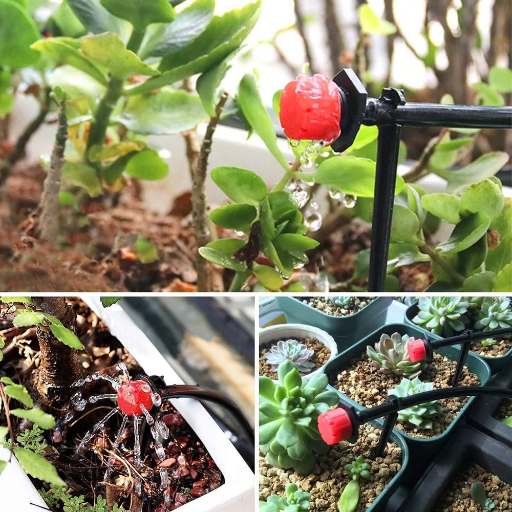 GartenFein Tropfer | Verstellbare Bewässerungstropfer für präzise Pflanzenversorgung