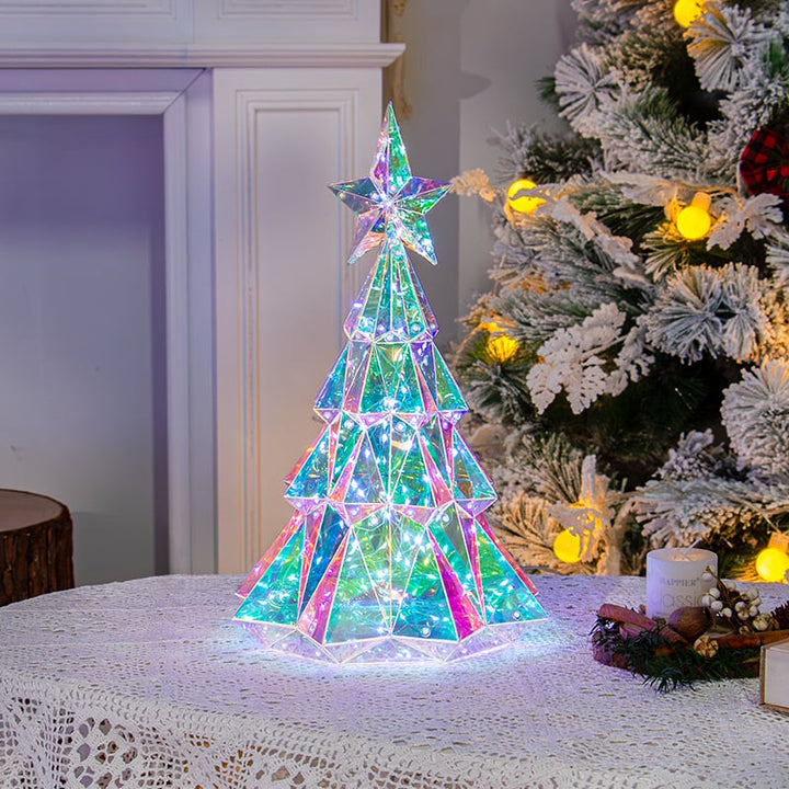 Weihnachtliche reguläre holographische Innen- und Außenfigur mit Fernbedienung