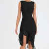 Charlotte™ | Rüschensatz Midi-Kleid - TikTok Exklusiv