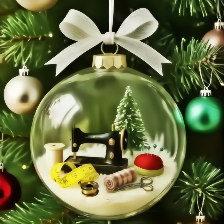 Nähen Schneekugel-Glasornament – Verleiht Ihrem Feiertagsdekor Charme