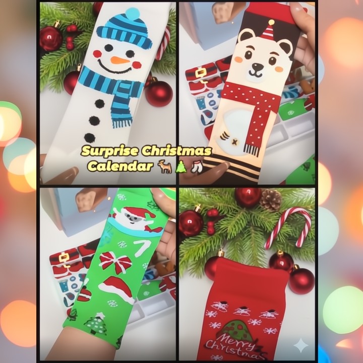 24 Tage kuschelige Weihnachtsstrümpfe: Die einfachste Art, jeden Tag zu feiern