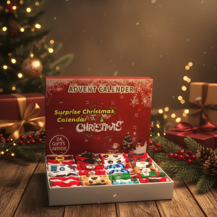 24 Tage kuschelige Weihnachtsstrümpfe: Die einfachste Art, jeden Tag zu feiern