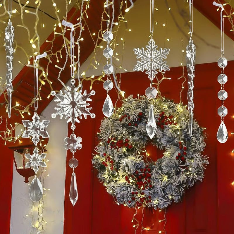 18-teiliger Weihnachtsbaumschmuck-Set — Zeitloser Glanz für Ihren Tannenbaum