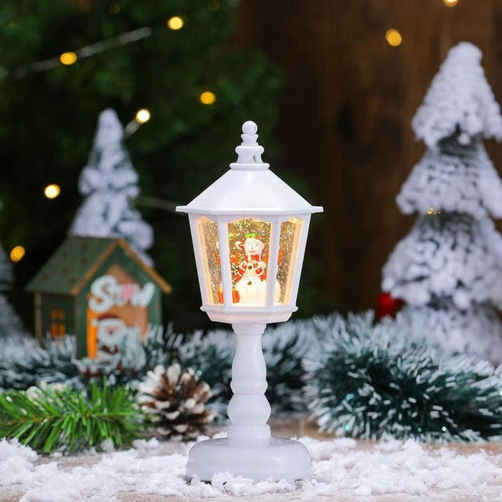 Dekorative Schneeglocken-Laterne — Bezauberndes Weihnachtsgeschenk