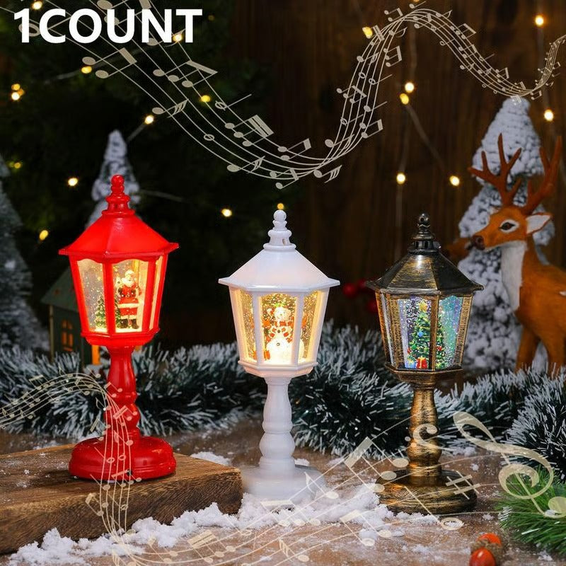 Dekorative Schneeglocken-Laterne — Bezauberndes Weihnachtsgeschenk
