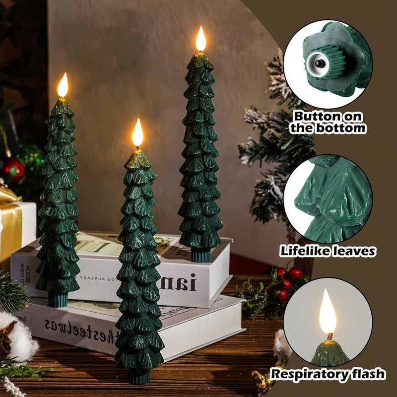 LED-Weihnachtsbaumkerzen — Gemütlicher und kindersicherer Feiertagsglanz