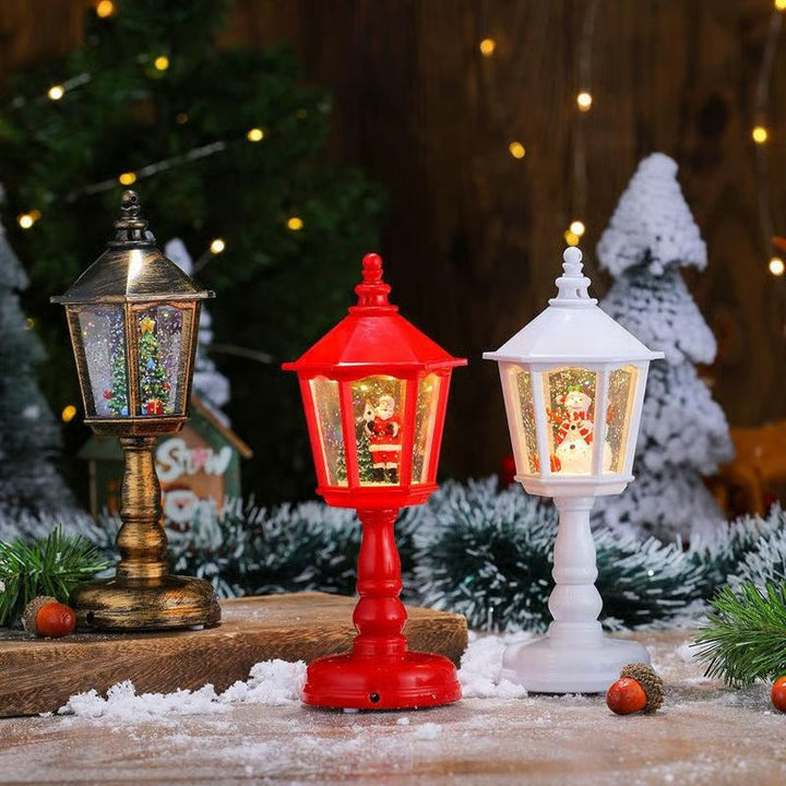 Dekorative Schneeglocken-Laterne — Bezauberndes Weihnachtsgeschenk