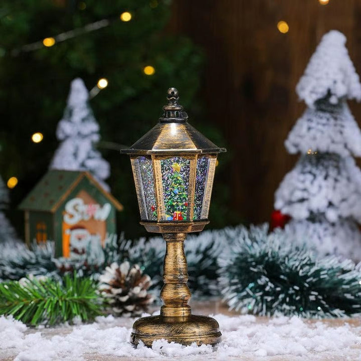 Dekorative Schneeglocken-Laterne — Bezauberndes Weihnachtsgeschenk