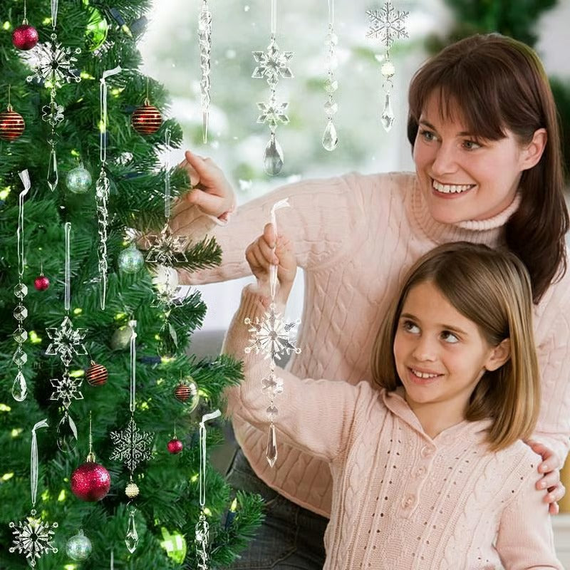 18-teiliger Weihnachtsbaumschmuck-Set — Zeitloser Glanz für Ihren Tannenbaum