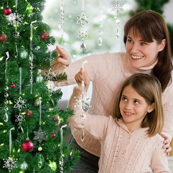 18-teiliger Weihnachtsbaumschmuck-Set — Zeitloser Glanz für Ihren Tannenbaum