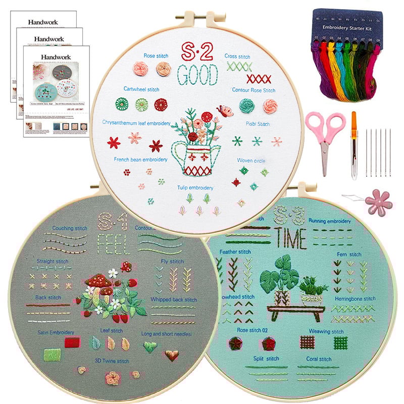 Stickerei-Set für Anfänger