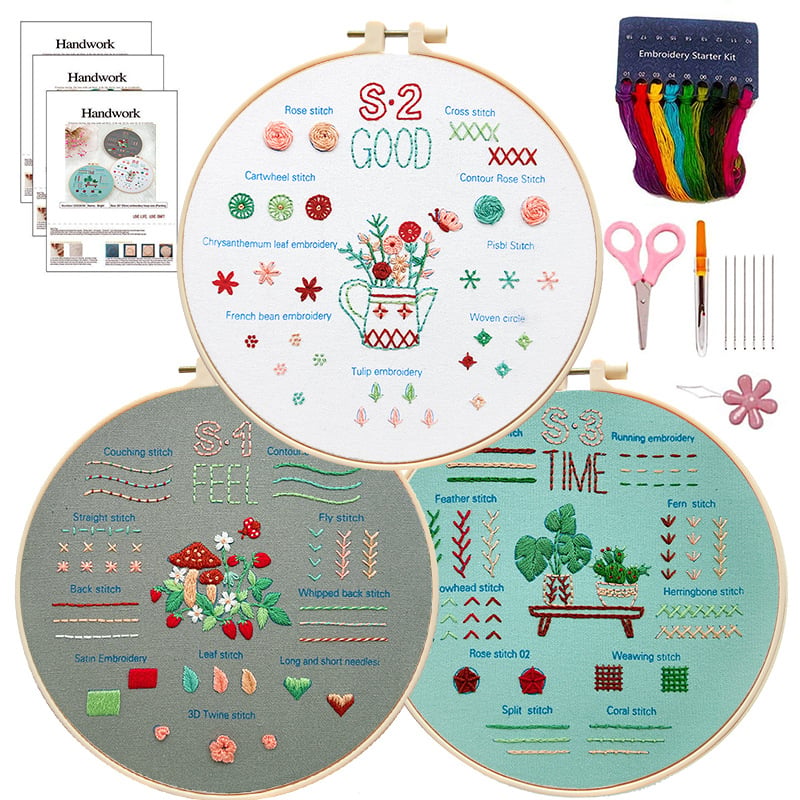 Stickerei-Set für Anfänger