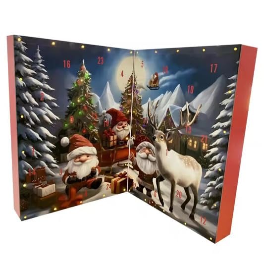 Gnom Adventskalender – 24 Tage voller Feiertagsfreude und Wunder