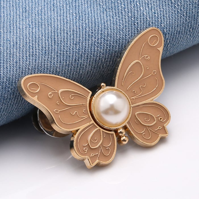 GlimmerWing – Stilvolles abnehmbares Schmetterlings-Spangen-Set